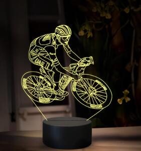 Beling 3D lampa,Tadej Pogačar, 16 farebná,GX8