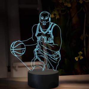 Beling 3D lampa, James Harden, 16 farebná QX24