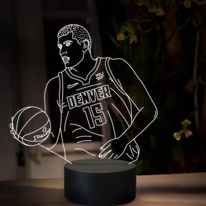Beling 3D lampa, Nikola Jokič, 16 farebná QX34