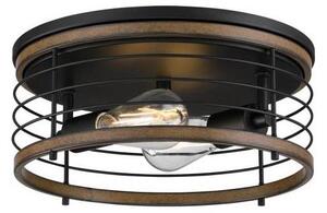 Westinghouse 61250 - Stropné svietidlo ACKTON 2xE27/60W/230V barnwood