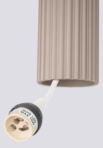 Brilagi - LED luster na lanku CRESTO 3xGU10/10W/230V taupe