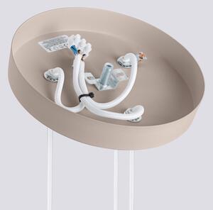 Brilagi - LED závesný luster CRESTO 3xGU10/10W/230V taupe