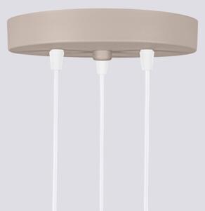 Brilagi - LED závesný luster CRESTO 3xGU10/10W/230V taupe