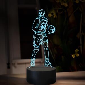 Beling 3D lampa, Stephen Curry, 16 farebná QX36