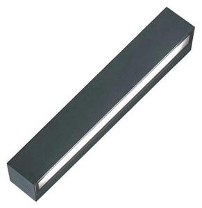 Vonkajšie nástenné LED svietidlo STIX 2x9W - antracitové (Z1381B1-CR)