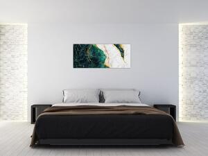 Obraz - Tyrkysový mramor (120x50 cm)