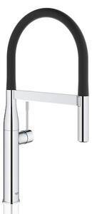 Drezová batéria GROHE Essence New s vyťahovacou sprškou chróm 30294000