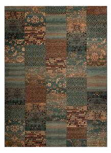 Koberec KASHQAI 4327 400 Patchwork zelený