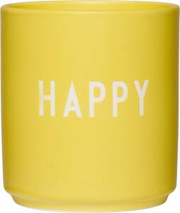 Hrnček Favourite Happy žltý