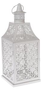 Závesný kovový lampáš Arianna, 14,5 x 36 x 14,5 cm