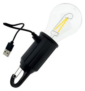 LED Stmievateľné vonkajšie závesné nabíjacie svietidlo LED/3W/5V 400 mAh IP44