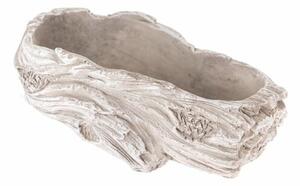 Kvetináč Koreň stromu, béžová, 20 x 8 x 10,5 cm