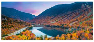 Obraz - White Mountain, New Hampshire, USA (120x50 cm)