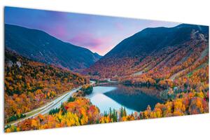 Obraz - White Mountain, New Hampshire, USA (120x50 cm)