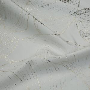 Dekorstudio Elegantný zamatový behúň na stôl BLINK 16 biely Rozmer behúňa (šírka x dĺžka): 35x140cm