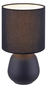 Brilliant - Stolná lampa AUREA 1xE14/20W/230V čierna