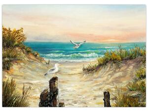 Obraz - Piesočná pláž (70x50 cm)