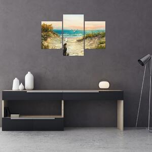 Obraz - Piesočná pláž (90x60 cm)