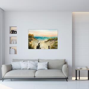 Obraz - Piesočná pláž (90x60 cm)