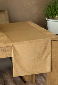 Dekorstudio Elegantný zamatový behúň na stôl BLINK 13 zlatý Rozmer behúňa (šírka x dĺžka): 35x140cm