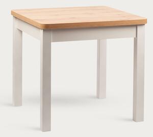 Stima Stôl TOP variant Vyberte odtieň ->: Dub Wotan, Vybetre odtieň podnože ->: Biela, Vyberte rozmer ->: 80 x 80 cm