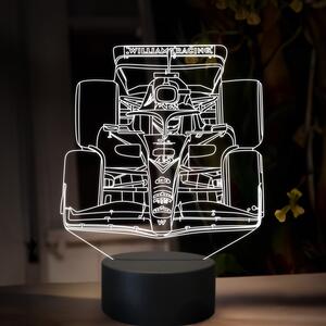 Beling 3D lampa, Logan Sargeant ,16 farebná, FF26