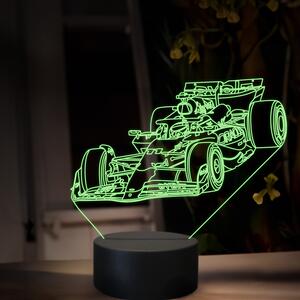 Beling 3D lampa, Valtteri Bottas,16 farebná, FF32