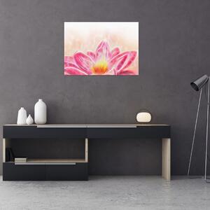 Obraz lotusového kvetu (70x50 cm)