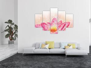 Obraz lotusového kvetu (150x105 cm)