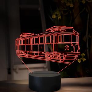 Beling 3D lampa, Elektrický rušeň EMU49, 16 farebná SXR30