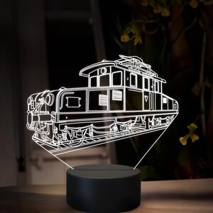 Beling 3D lampa, Elektrický rušeň GANZ eg, 16 farebná SXR31