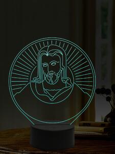 Beling 3D lampa, Ježišova tvár, 16 farebná,AA14