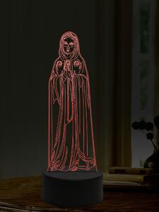 Beling 3D lampa, Mária Rosa Mystica, 16 farebná,AA15