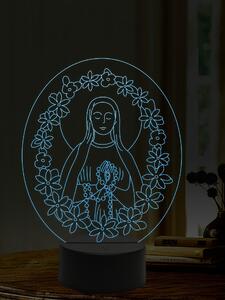 Beling 3D lampa, Panna Mária, 16 farebná,AA20