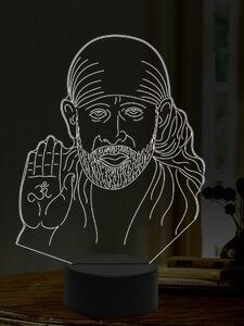 Beling 3D lampa, Sai Baba, 16 farebná,AA21