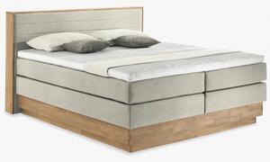 Posteľ Boxspring s úložným priestorom, Moneta 180 béžová