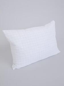 Prešívaný vankúš z umelého peria Antistress Carbon - 50 x 70 cm so zipsom