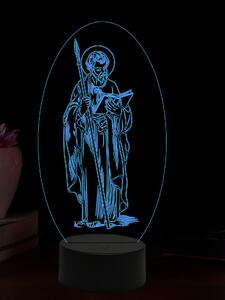 Beling 3D lampa, Apoštol Tomáš, 16 farebná,AA70