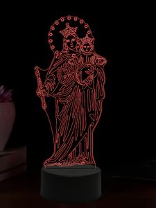 Beling 3D lampa, Mária Auxiliadora, 16 farebná,AA92