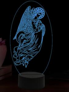 Beling 3D lampa, Archanjel Gabriel, 16 farebná,AA99