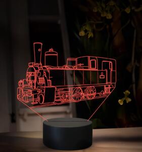 Beling 3D lampa, Parná lokomotíva radu 314.3, 16 farebná SXQ34