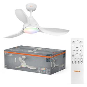 Osram - LED RGB stmievateľný stropný ventilátor NORDES LED/18W/230V 3000-6500K + diaľkové ovládanie