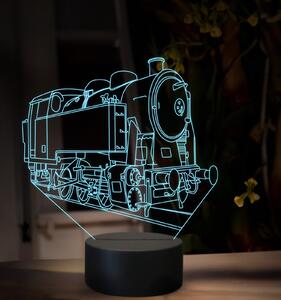 Beling 3D lampa, Parný rušeň CP600, 16 farebná SXQ46