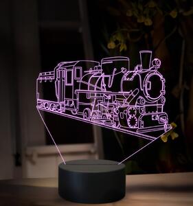 Beling 3D lampa, Parný rušeň Kč 4 Škoda, 16 barevná SXQ47