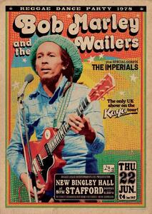 Plagát, Obraz - Bob Marley - Stafford, (59.4 x 84 cm)