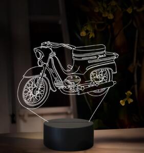 Beling 3D lampa, Jawa 50 typ 21, 16 farebná ZZ75