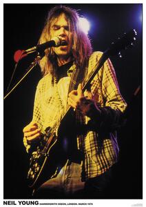 Plagát, Obraz - Neil Young - Hammersmith Oden London 1976