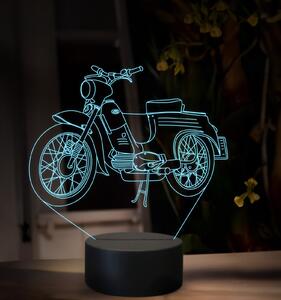 Beling 3D lampa, Jawa 50 typ 555, 16 farebná ZZ77