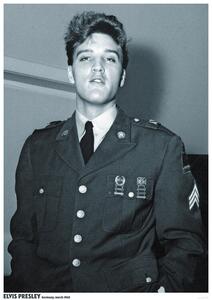 Plagát, Obraz - Elvis Presley - Army 1962
