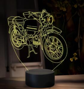 Beling 3D lampa, Jawa 50 typ 23, 16 farebná ZZ76
